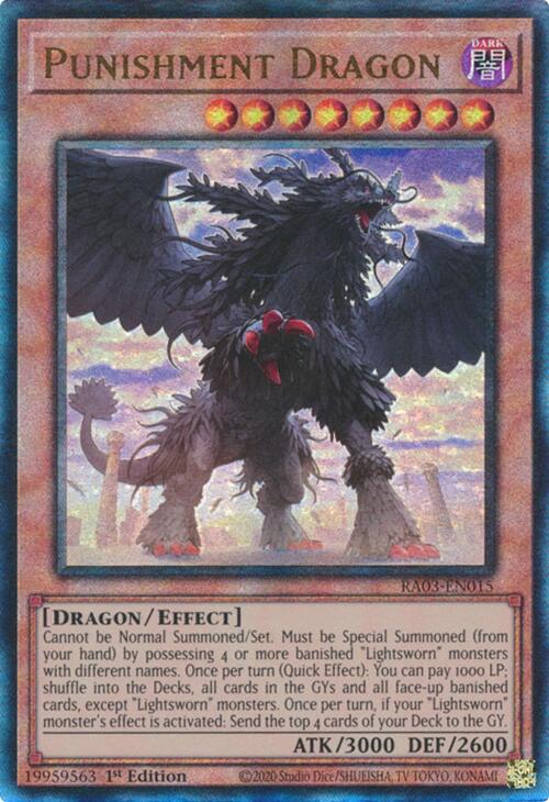 Punishment Dragon (UTR) [RA03-EN015] Prismatic Ultimate Rare