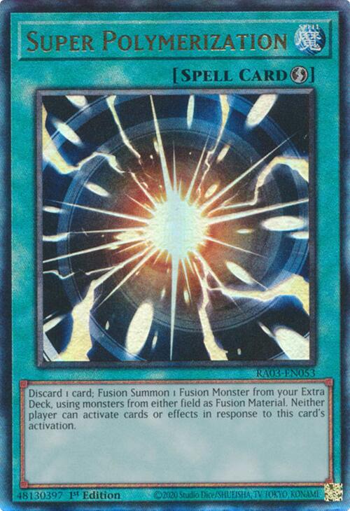 Super Polymerization (UTR) [RA03-EN053] Prismatic Ultimate Rare