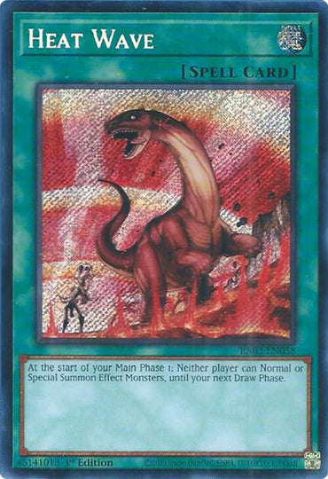 Heat Wave (Secret Rare) [RA03-EN058] Secret Rare