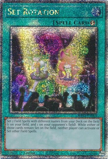 Set Rotation (Quarter Century Secret Rare) [RA03-EN065] Quarter Century Secret Rare