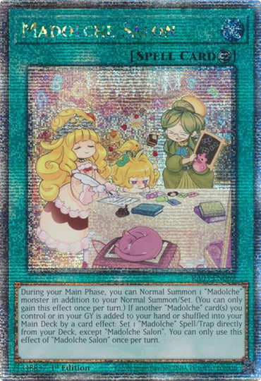 Madolche Salon (Quarter Century Secret Rare) [RA03-EN069] Quarter Century Secret Rare