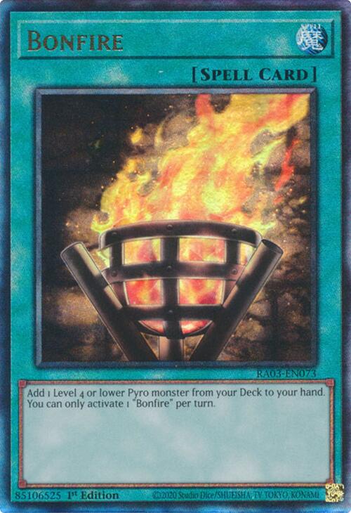 Bonfire (UTR) [RA03-EN073] Prismatic Ultimate Rare