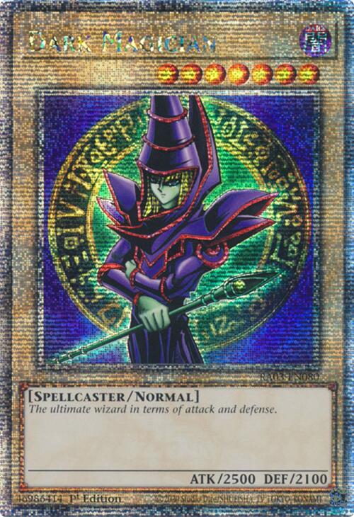 Dark Magician (Quarter Century Secret Rare) [RA03-EN080] Quarter Century Secret Rare