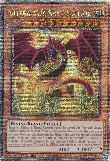 Slifer the Sky Dragon (Quarter Century Secret Rare) [RA03-EN244] Quarter Century Secret Rare