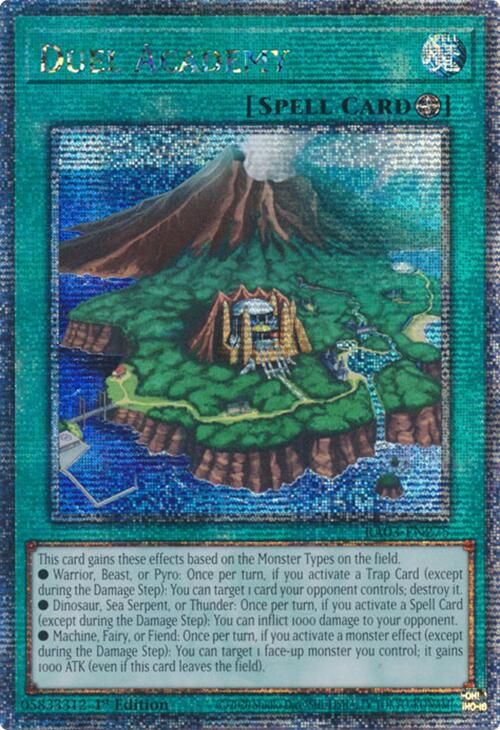 Duel Academy (card) (Quarter Century Secret Rare) [RA03-EN275] Quarter Century Secret Rare