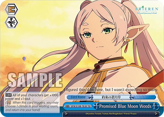 Promised Blue Moon Weeds [Frieren: Beyond Journey's End]