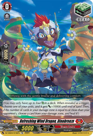 Refreshing Wind Dragon, Dinobreeze (DZ-SS04/016EN) [Special Series Stardust Blade]