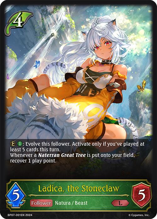 Ladica, the Stoneclaw (BP07-001EN) [Verdant Steel]