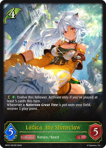 Ladica, the Stoneclaw (BP07-001EN) [Verdant Steel]