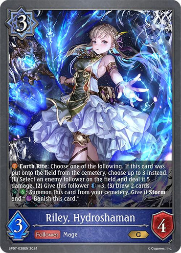 Riley, Hydroshaman (BP07-038EN) [Verdant Steel]