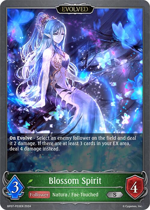 Blossom Spirit (Evolved) - P03EN (Foil) (BP07-P03EN) [BP07: Verdant Steel]