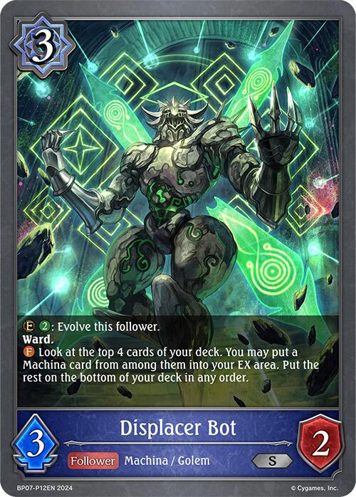 Displacer Bot - P12EN (Foil) (BP07-P12EN) [BP07: Verdant Steel]