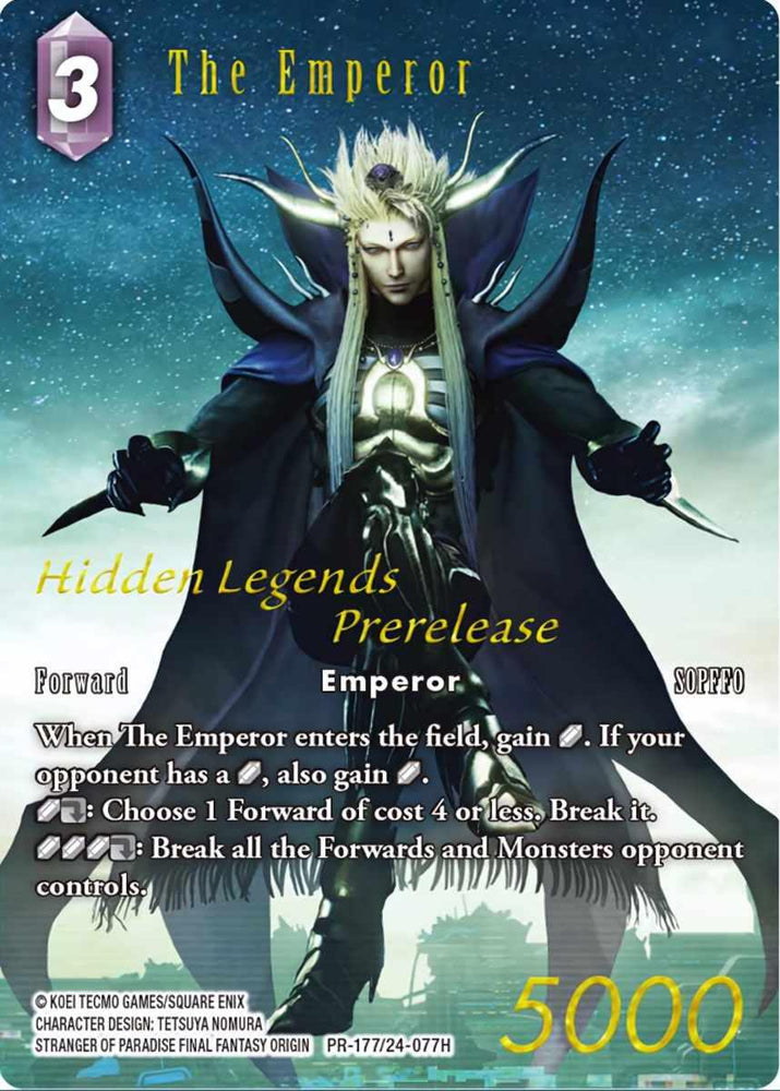 The Emperor (Prerelease Promo) [Promo Cards]