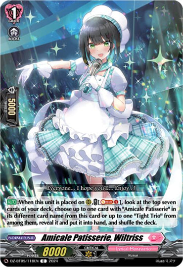 Amicale Patisserie, Wiltriss (DZ-BT05/118EN) [Omniscient Awakening]