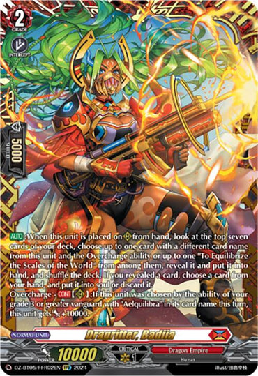 Dragritter, Badiia (DZ-BT05/FFR02EN) [Omniscient Awakening]