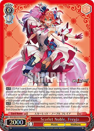 Scarlet Noble, Freyja (MDE/SE45E31DCR DCR) [MACROSS Delta Premium Booster]