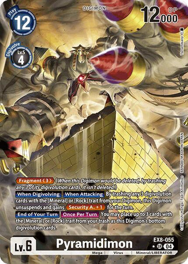 Pyramidimon [EX8-055] (Alternate Art) [Chain of Liberation]