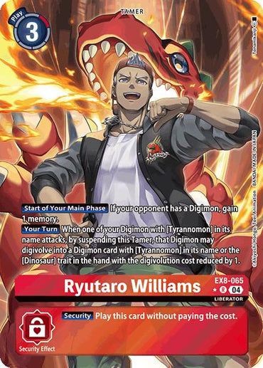 Ryutaro Williams [EX8-065] (Alternate Art) [Chain of Liberation]