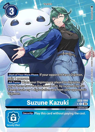 Suzune Kazuki [EX8-066] (Alternate Art) [Chain of Liberation]