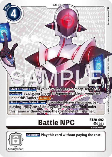 Battle NPC [BT20-092] [Release Special Booster 2.0]