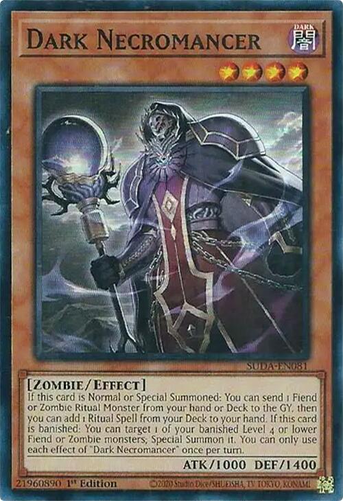 Dark Necromancer [SUDA-EN081] Super Rare