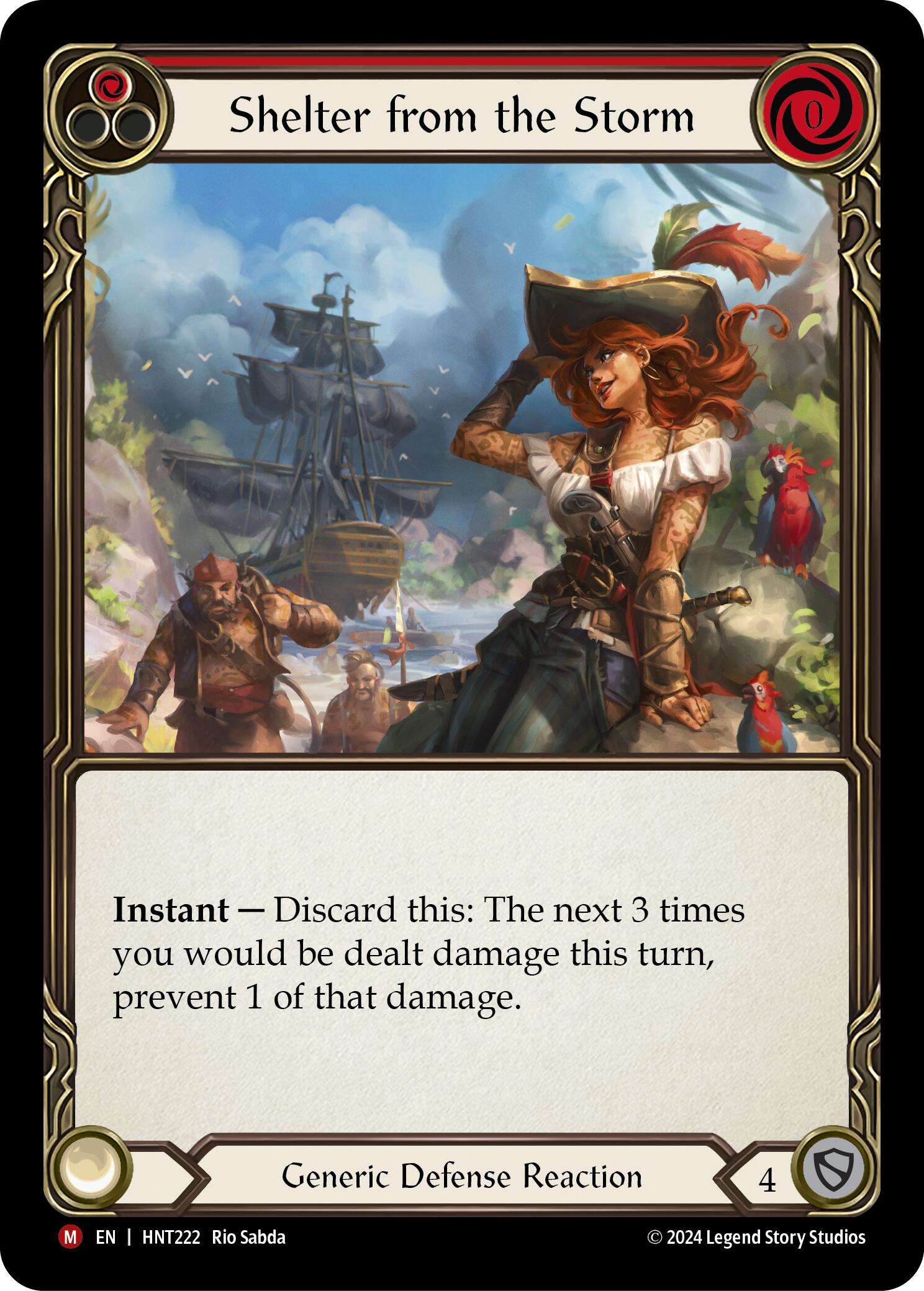 Shelter from the Storm [HNT222] (The Hunted)  Rainbow Foil