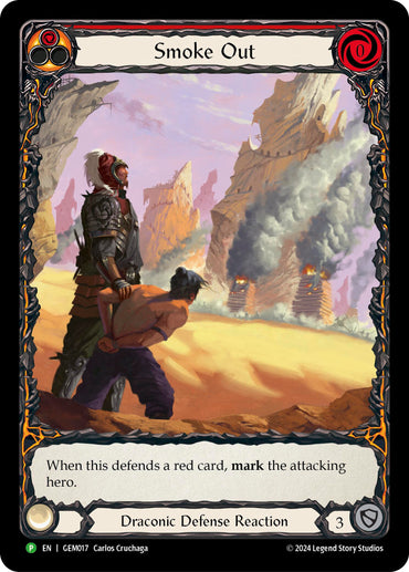 Smoke Out (Red) [GEM017] (GEM Pack 1)  Rainbow Foil