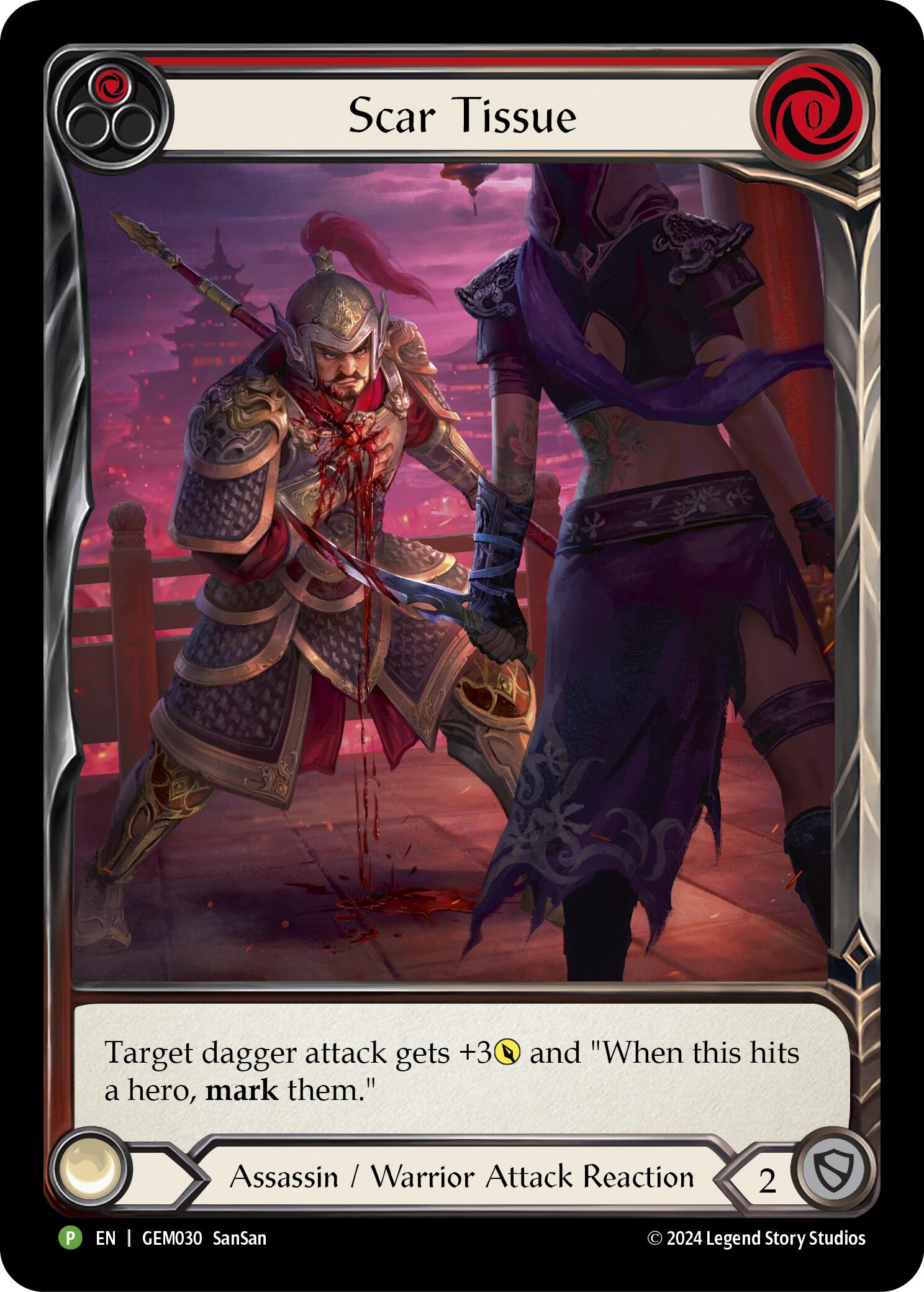 Scar Tissue (Red) [GEM030] (GEM Pack 1)  Rainbow Foil