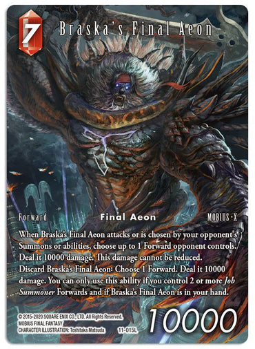 Braska's Final Aeon (Full Art) [Opus XI Promo Cards]