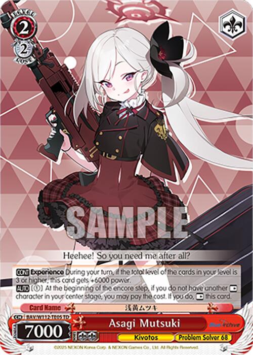 Asagi Mutsuki (BAV/W112-TE05 TD) [Blue Archive]