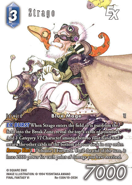 Strago EX (Full Art) [Legacy Collection]