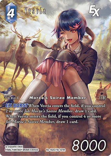 Vesvia EX (Full Art) [Legacy Collection]