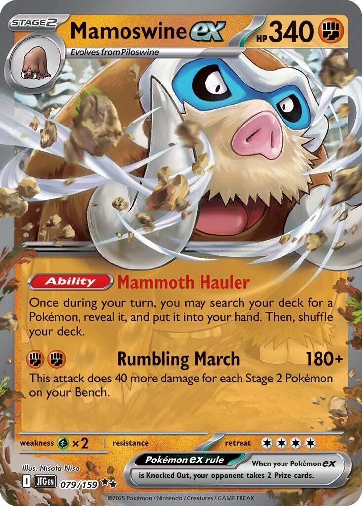 Mamoswine ex (079/159) [Scarlet & Violet: Journey Together]