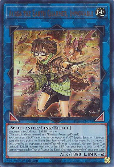 Aussa the Earth Charmer, Immovable [RA04-EN078] Ultra Rare