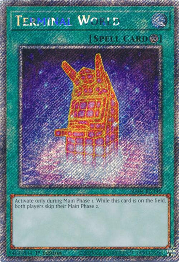 Terminal World [RA04-EN148] Platinum Secret Rare