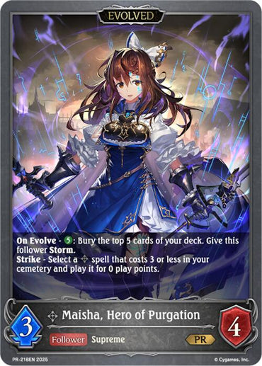 Maisha, Hero of Purgation (Evolved) (PR-218EN) [Promotional Cards]