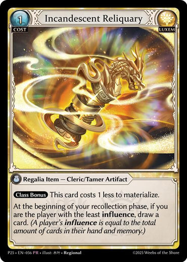 Incandescent Reliquary (012) [Promotional Cards]