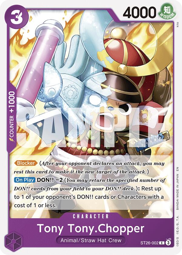 Tony Tony.Chopper [Starter Deck: Purple/Black Monkey.D.Luffy]