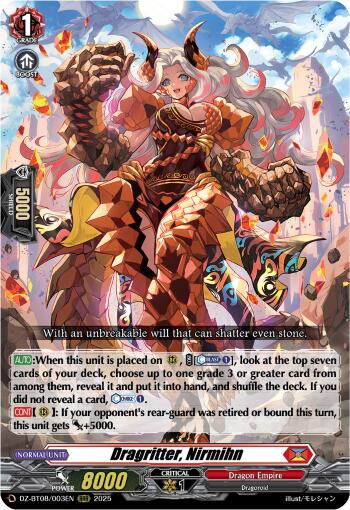 Dragritter, Nirmin (DZ-BT08/003EN) [Knights 0f Rebirth]