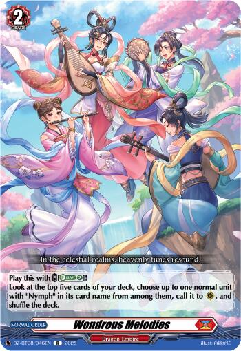 Wonderous Melodies (DZ-BT08/046EN) [Knights 0f Rebirth]