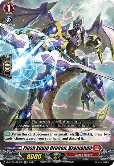Flash Equip Dragon, Bramahda (D-BT06/023EN) [Blazing Dragon Reborn]