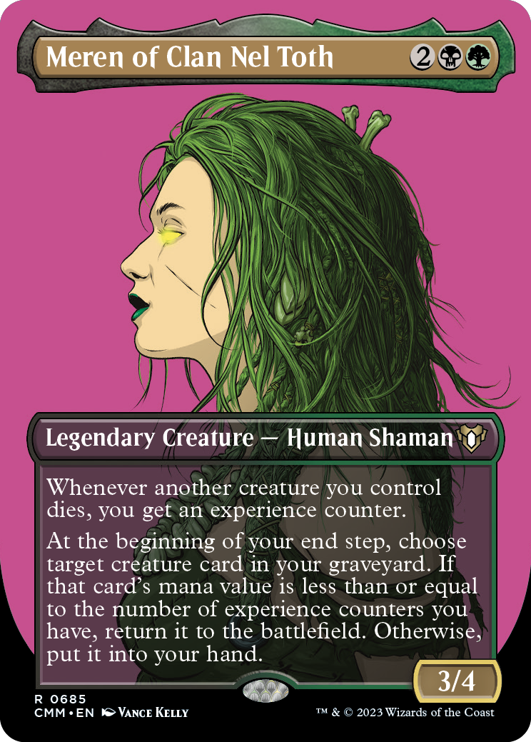 Meren of Clan Nel Toth (Borderless Profile) [Commander Masters]