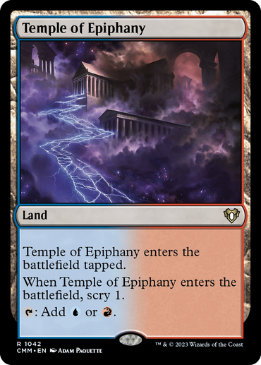 Temple of Epiphany [Commander Masters]