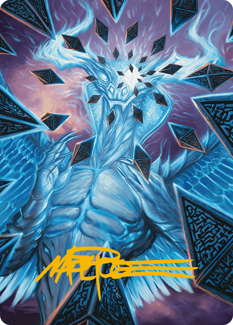 Ugin's Binding Art Card (Gold-Stamped Signature) [Modern Horizons 3 Art Series]