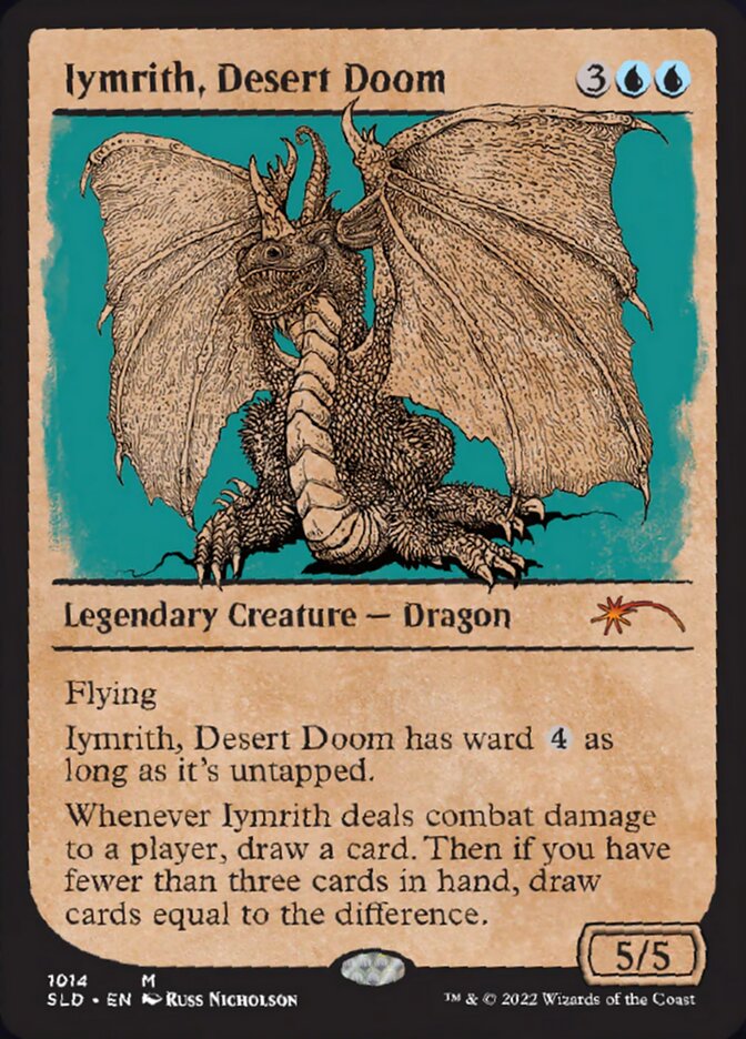 Iymrith, Desert Doom (Showcase) [Secret Lair Drop Series]