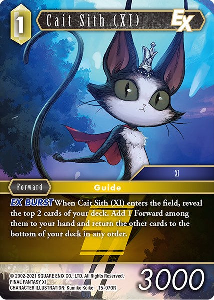 Cait Sith (XI) EX [Crystal Dominion]