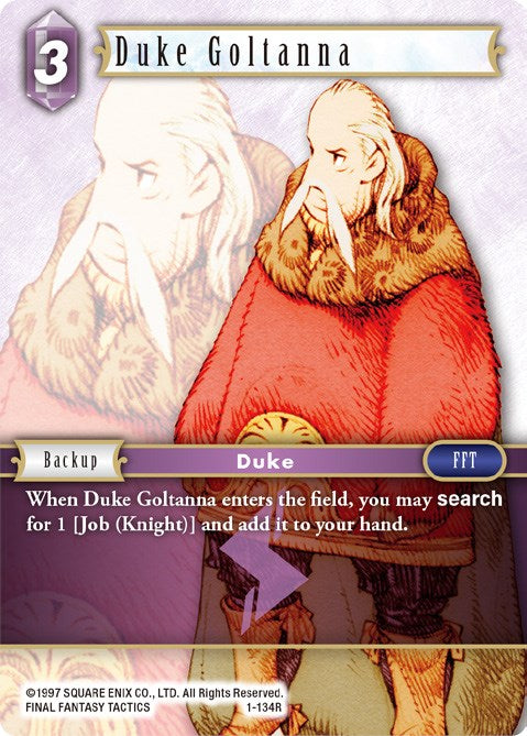 Duke Goltanna [Opus I]