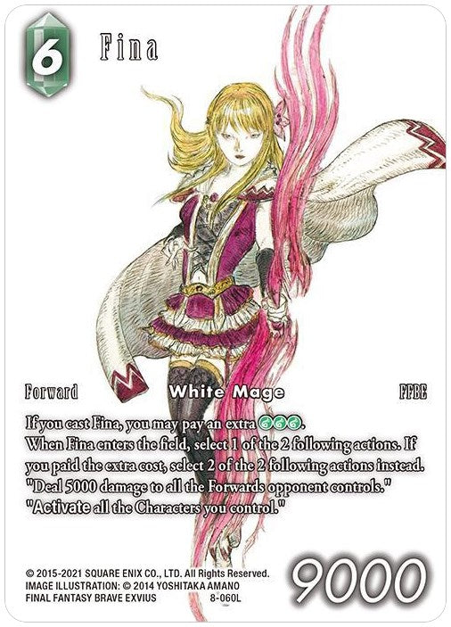 Fina (Full Art Reprint) [Opus XIII: Crystal Radiance]