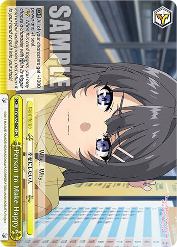 Person to Make Happy [Rascal Does Not Dream of a Dreaming Girl]