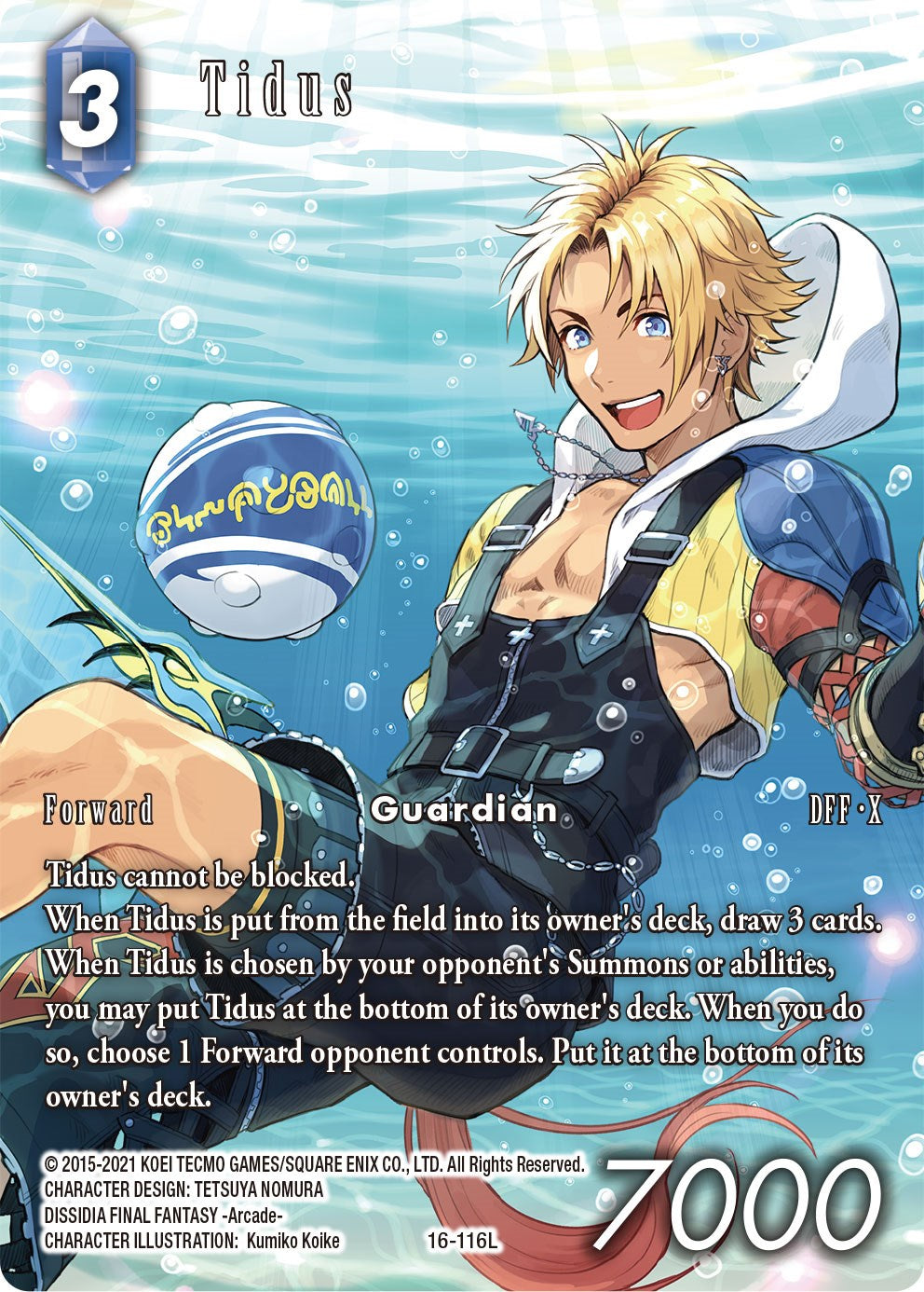 Tidus (Full Art) [Emissaries of Light]